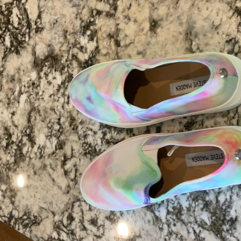 Steve Madden Toshe Tie Dye Platform Sneakers